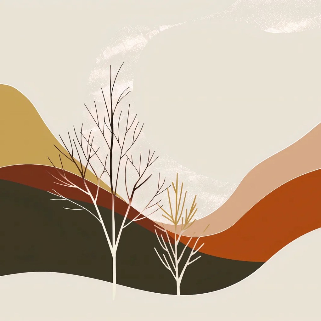 Poszter 50x50cm Sivatag Lát