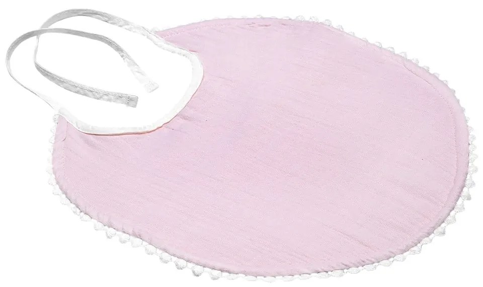 London rózsaszín muszlin előke - Kindsgut