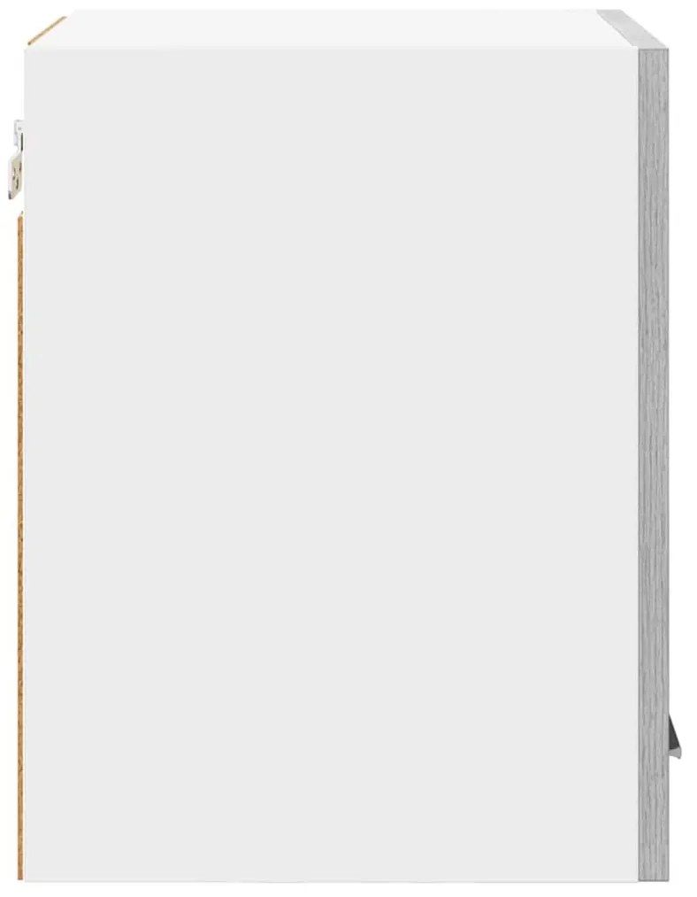 Függő szekrény Riga Szürke Sonoma és fehér 30 x 31 x 40 cm