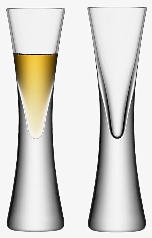 Moya likőrös pohár, 50 ml, átlátszó, 2 db-os készlet - LSA International