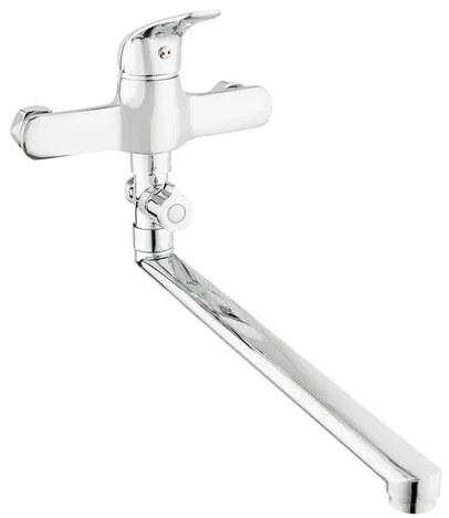 Kád csaptelep Ceramia S-Line Pro zuhanyszett nélkül 150 mm króm SIKOBSLPRO272