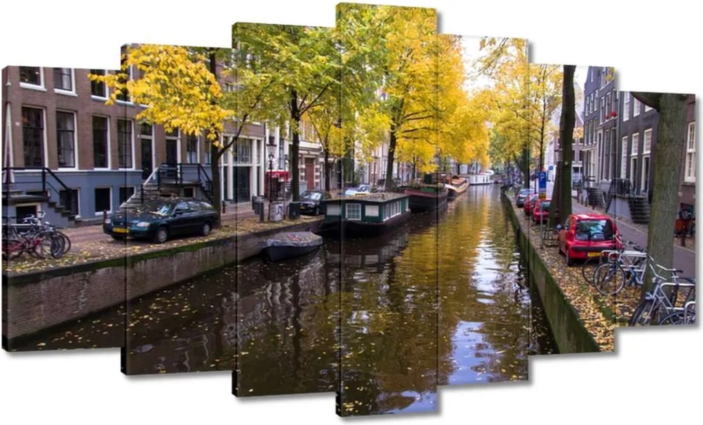 Festmények 140x80 Holland folyó