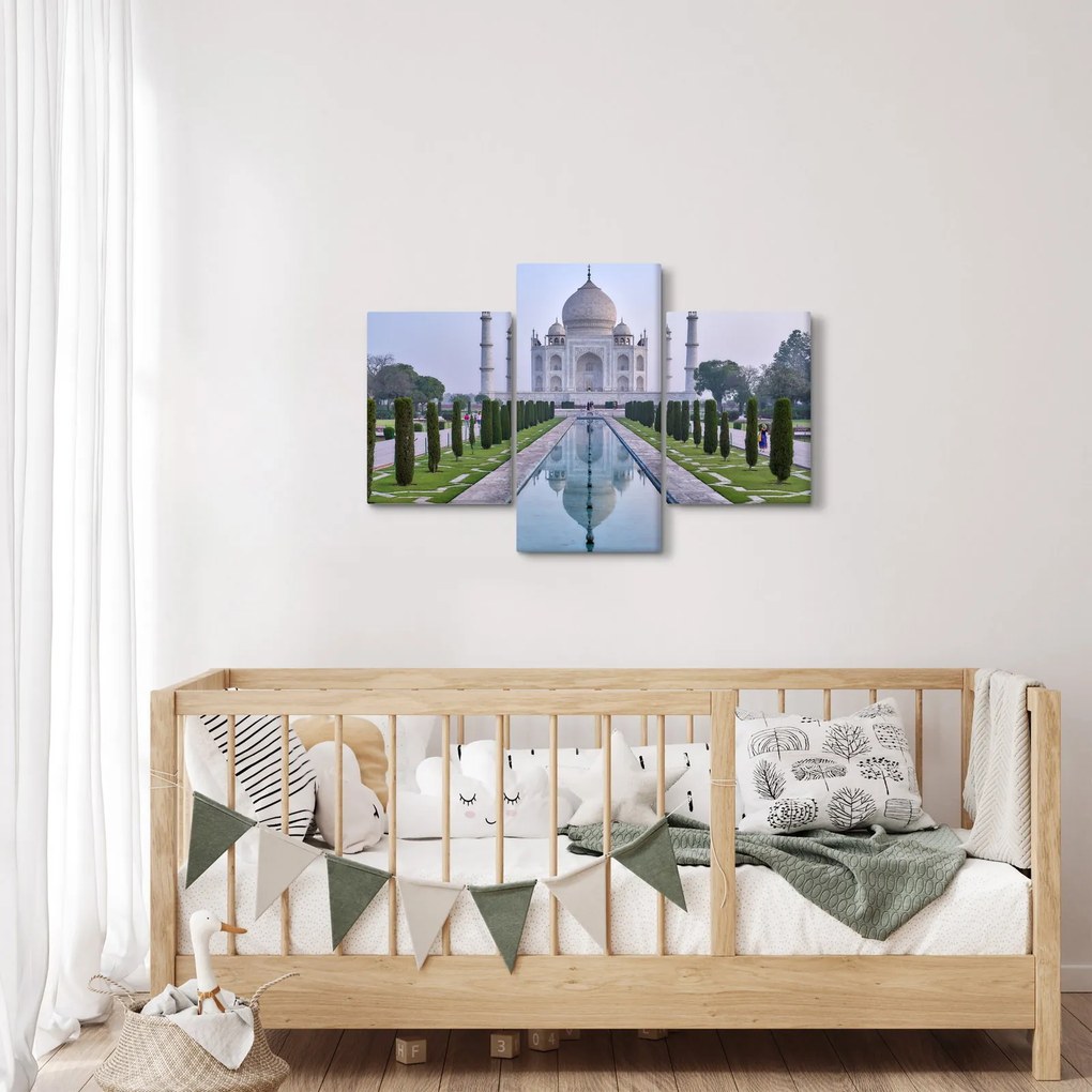 Kép - Taj Mahal napkeltekor (90x60 cm)