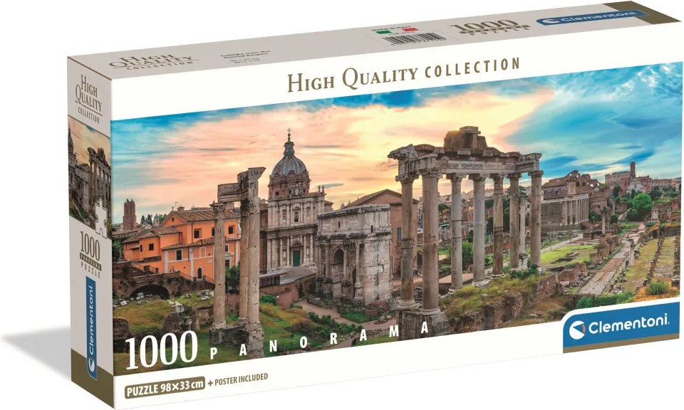 Róma The Eternal Empire 1000 db-os panoráma puzzle Clementoni