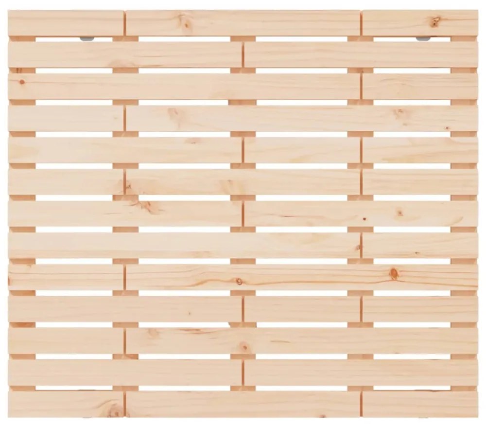 tömör fenyőfa fali fejtámla 81 x 3 x 91,5 cm