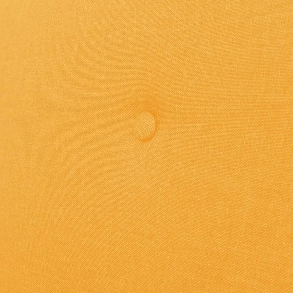 sárga szövet karosszék