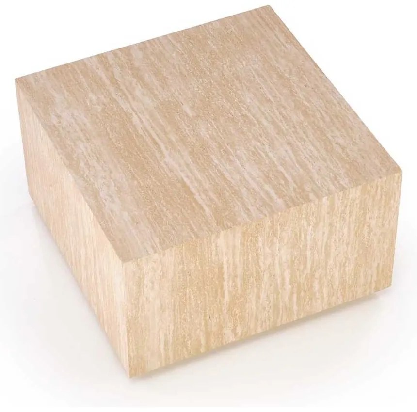 Palmer dohányzóasztal - négyzet, bézs