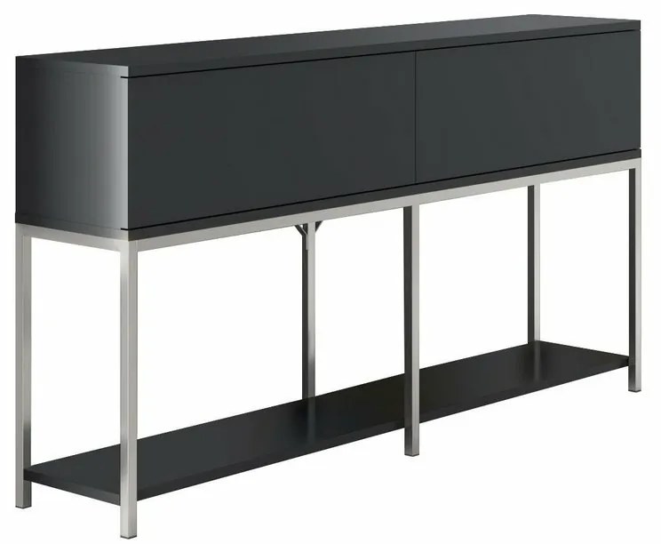 Lord szekrény antracit és ezüst