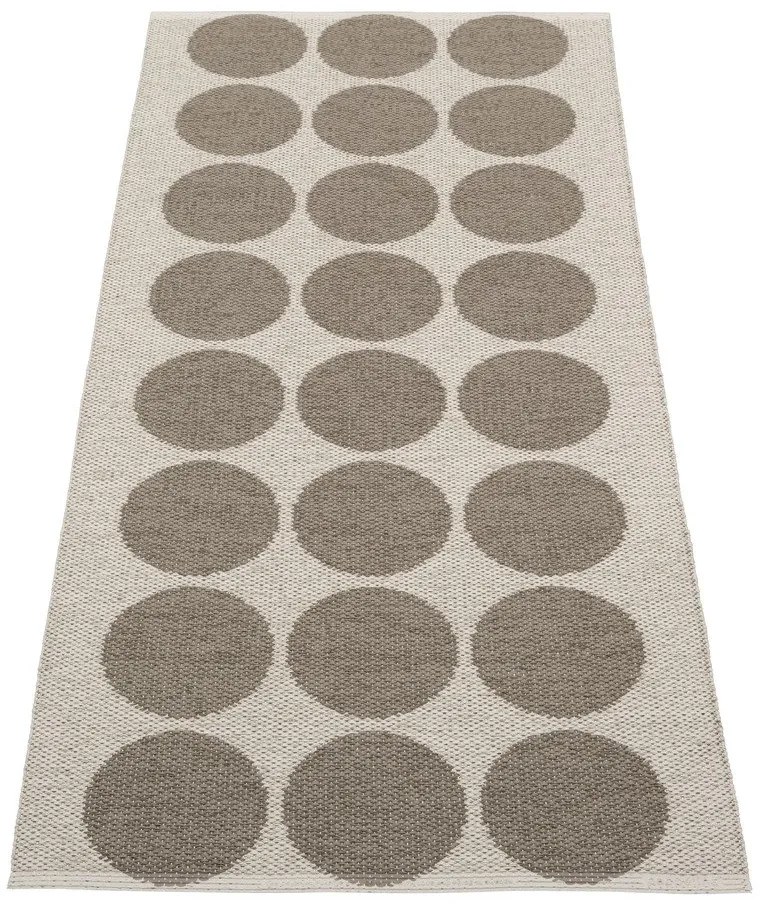 Barna-bézs kültéri-beltéri futószőnyeg 70x160 cm Hugo Walnut Linen – Pappelina