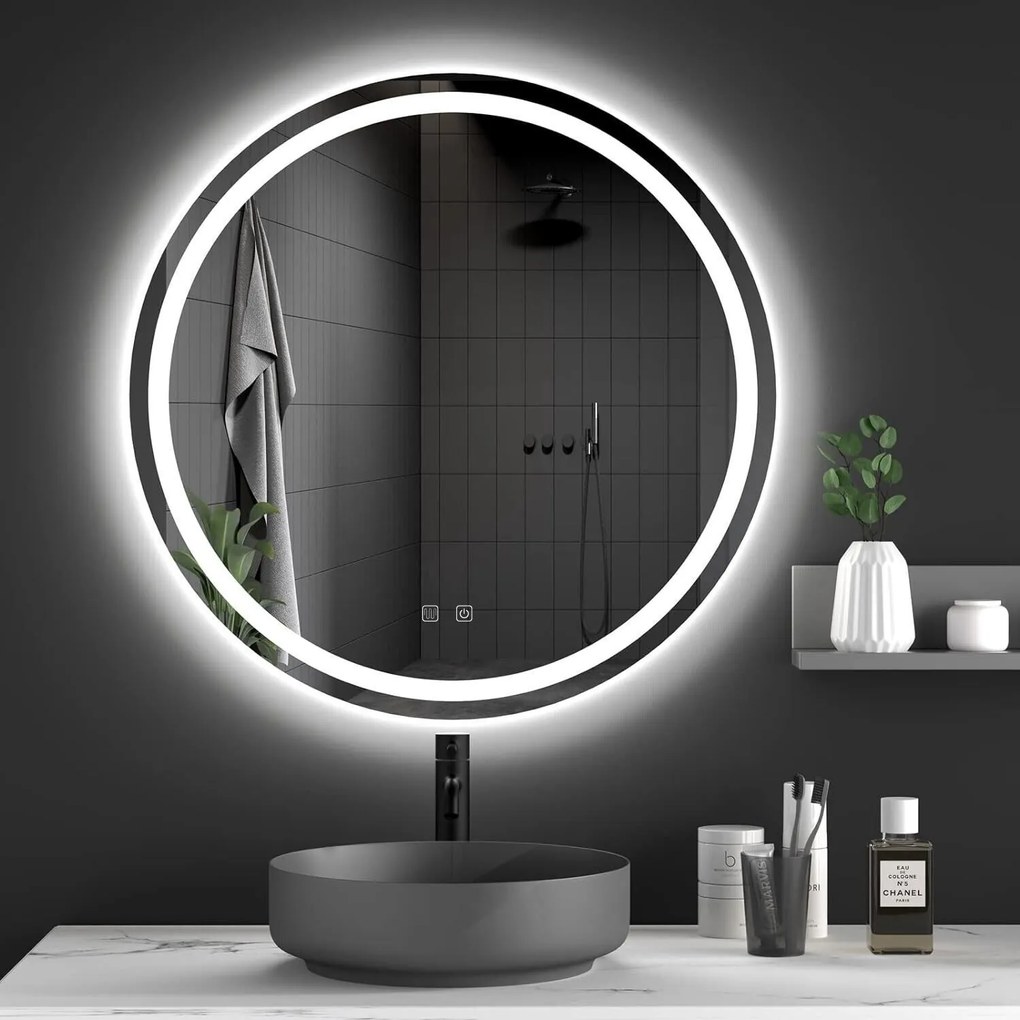 Tutumi Rea, fürdőszoba LED tükör 80cm BAS P11242, HOM-05520