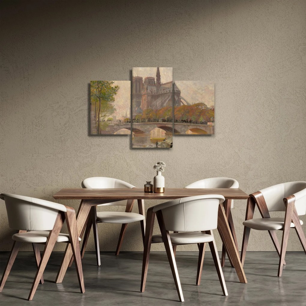 Kép - Robert William Vonnoh, Notre Dame de Paris, reprodukciók (90x60 cm)