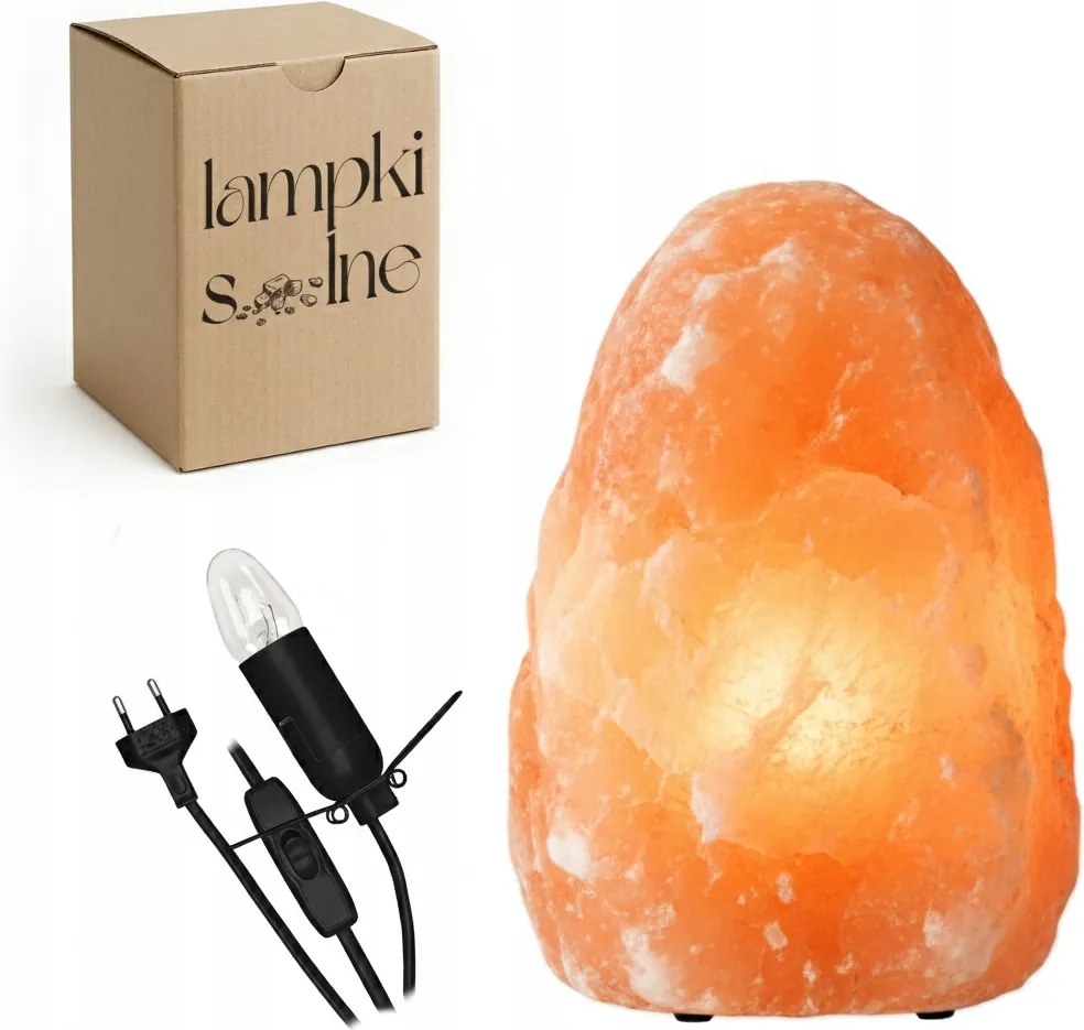 Himalája só Sólámpa 8-10KG Ionizátor lábtartó Sótömb