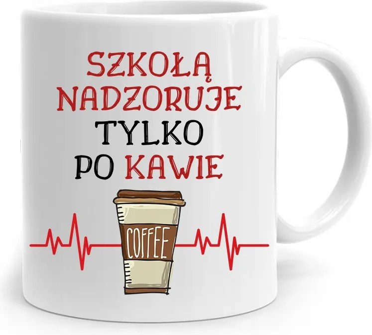 Az Igazgatónak A Bögre Felügyeli A Kávé Utáni Ajándékot fényképes nyomtatással