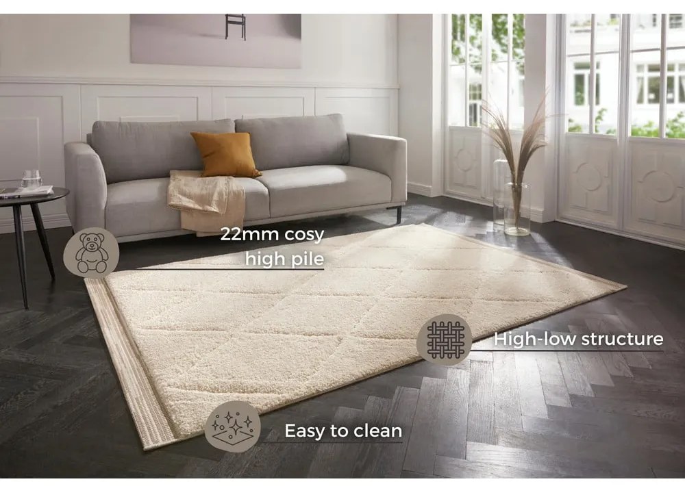 Norwalk Colin bézs szőnyeg, 200 x 290 cm - Mint Rugs