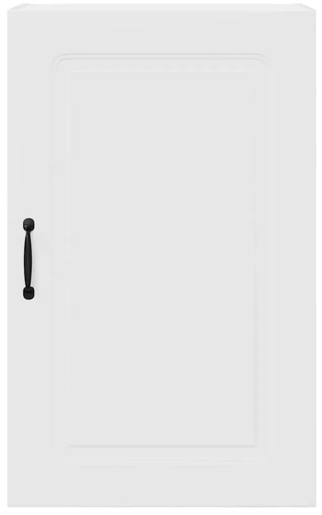 Fali konyhaszekrény Magas Fényű Fehér 50 x 31 x 80 cm Faanyag