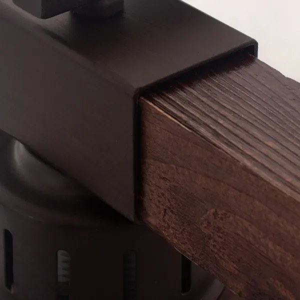 Fali lámpa HAKON 1xE27/60W/230V sötét