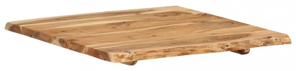 tömör akácfa asztallap 58 x (50-60) x 2,5 cm