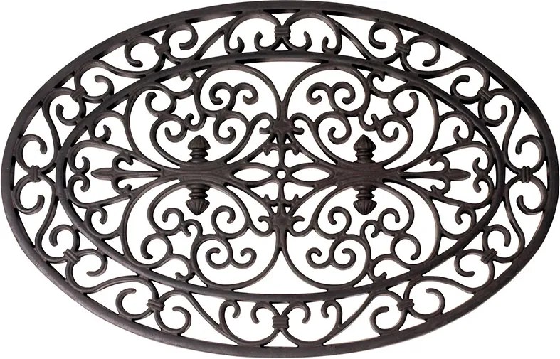 Ovális gumi lábtörlő 70 X 44 CM