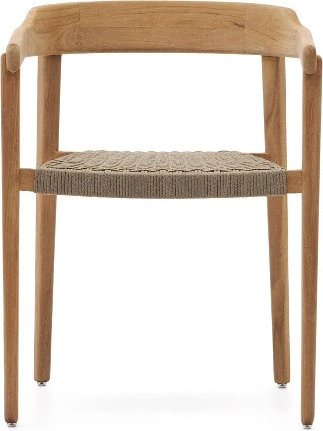 Natúr színű tömörfa kerti szék Icaro – Kave Home