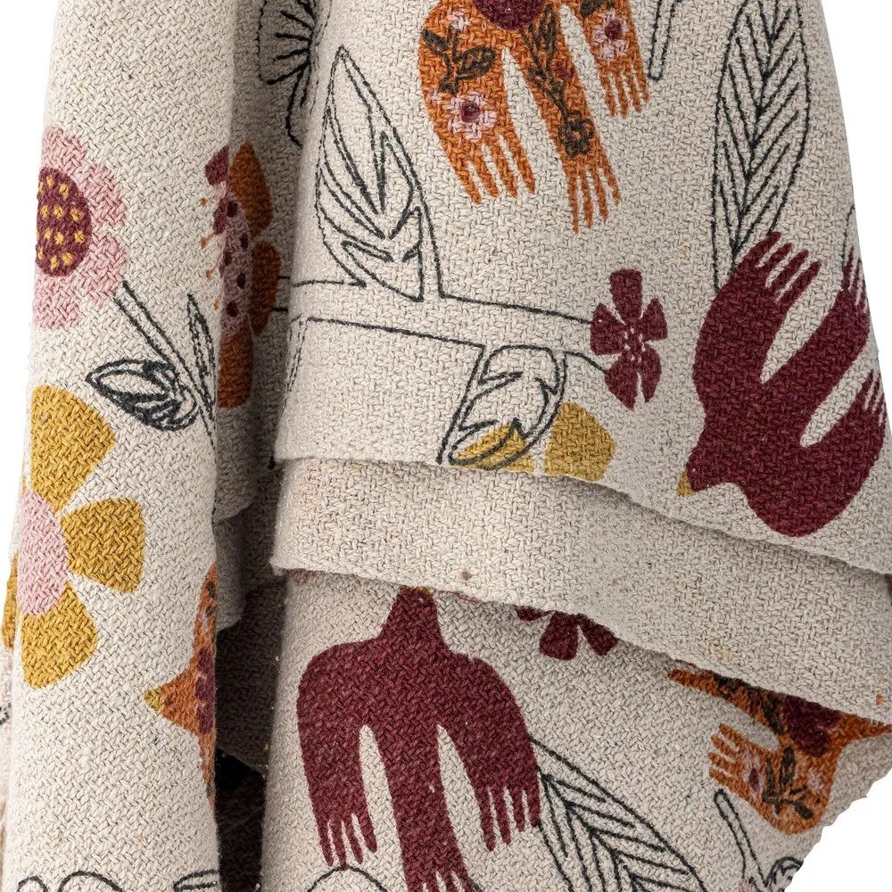 Pamutkeverék takaró 130x160 cm Vivielle – Bloomingville