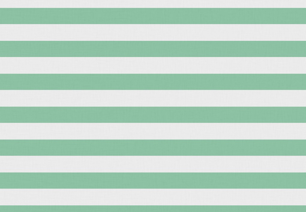 Pamut ágynemű STRIPES fehér-zöld Ágyneműhuzat mérete: 70 x 90 cm | 140 x 200 cm