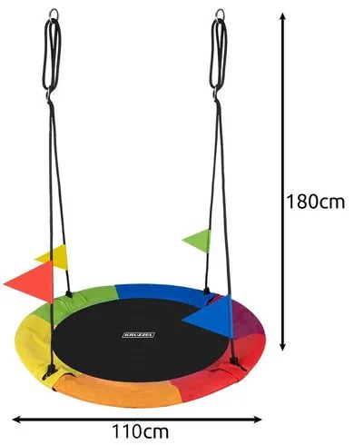 Hinta gólyafészek 110cm Kruzzel 25284