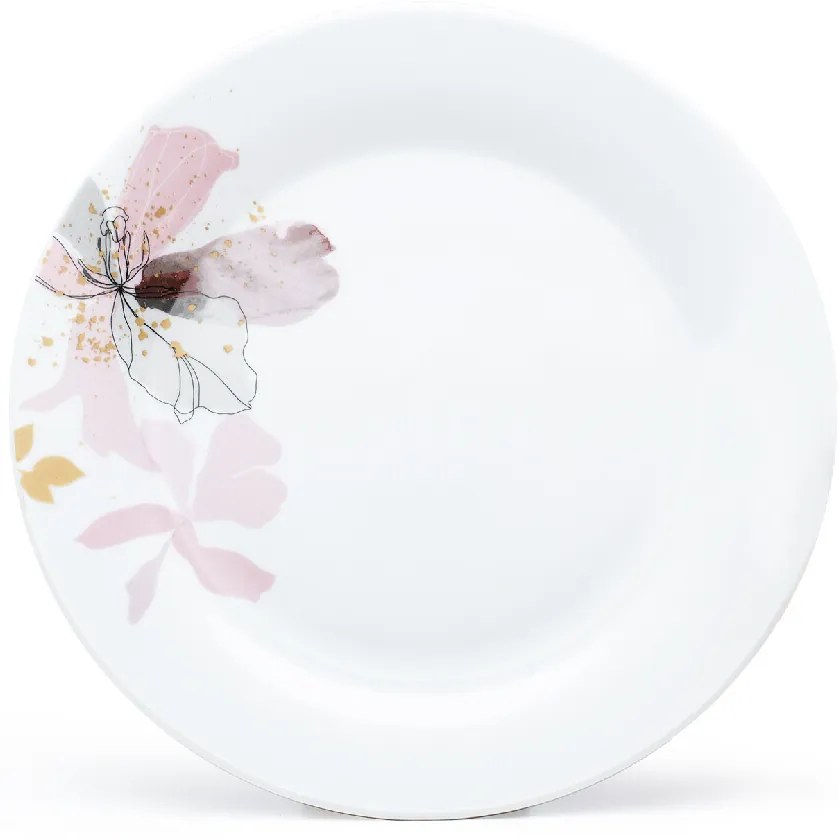 Arôme Home Iris 18 db-os étkészlet, extra fehér