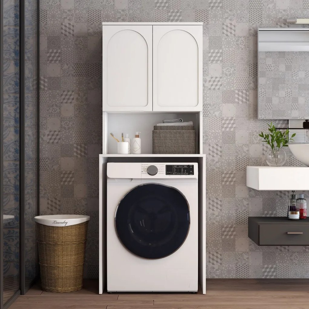 Lyon fürdőszobaszekrény, fehér, 70 cm – TR845HCT4403