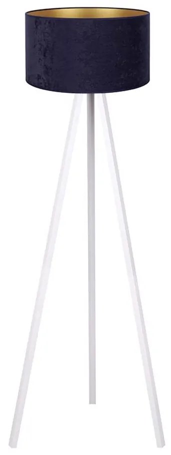 Brilagi - Állólámpa VELVET 1xE27/60W/230V fehér/kék