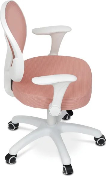 Gyerek Forgószék, Magasságállítás, Rózsaszín Hálós. KA-K1062 PINK