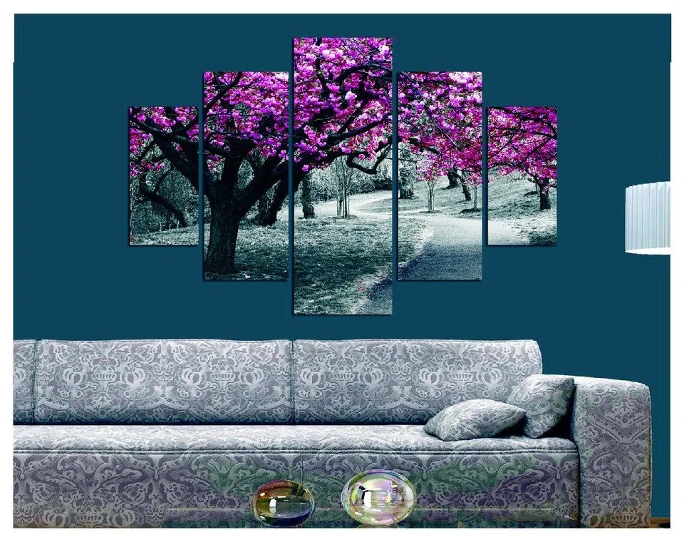 Kelsi ötrészes kép