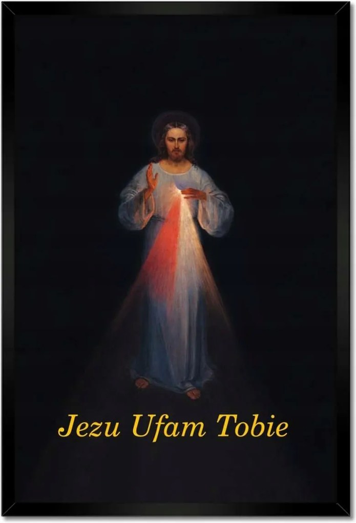 Poszterek keretben 40x60 Jézus, bízom benned