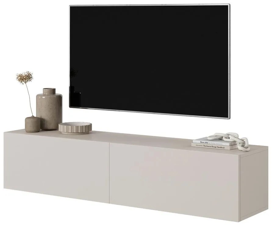 Tv szekrény/asztal Bakira 140 (szürkés bézs). 1099018