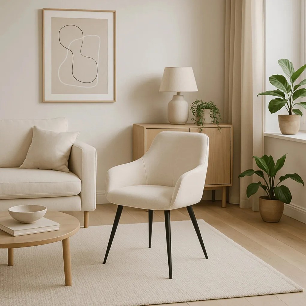 Forgó Étkezőszék Krém Színben. LARISA