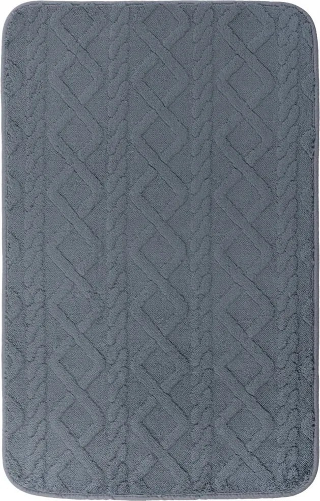 Fürdőszobaszőnyeg New Style 3D sötétszürke 60x90cm