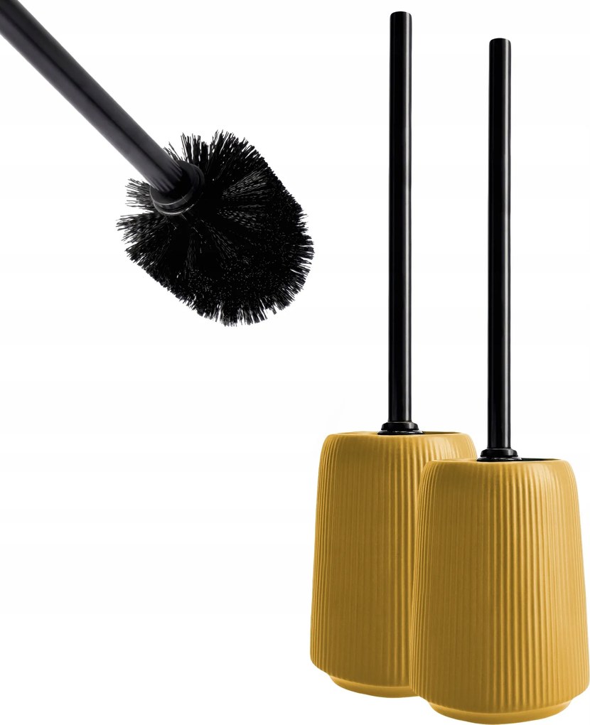 2x Wc Kefe Fürdőszoba Wc-hez Sárga Kerámia Modern