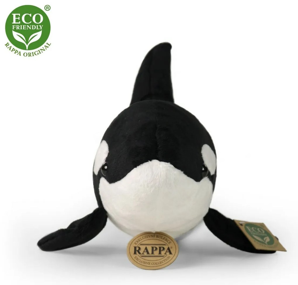 Rappa Plüss gyilkos bálna, 38 cm ECO-FRIENDLY
