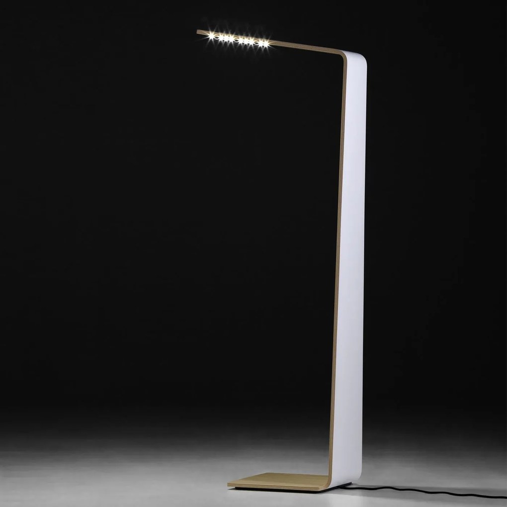 LED2 állólámpa, többféle változat - TUNTO Modell: természetes dió