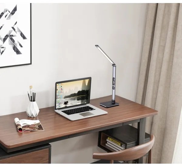 Immax 08968L - LED Dimmelhető asztali lámpa LED/8,5W/230V vezeték nélküli töltéssel