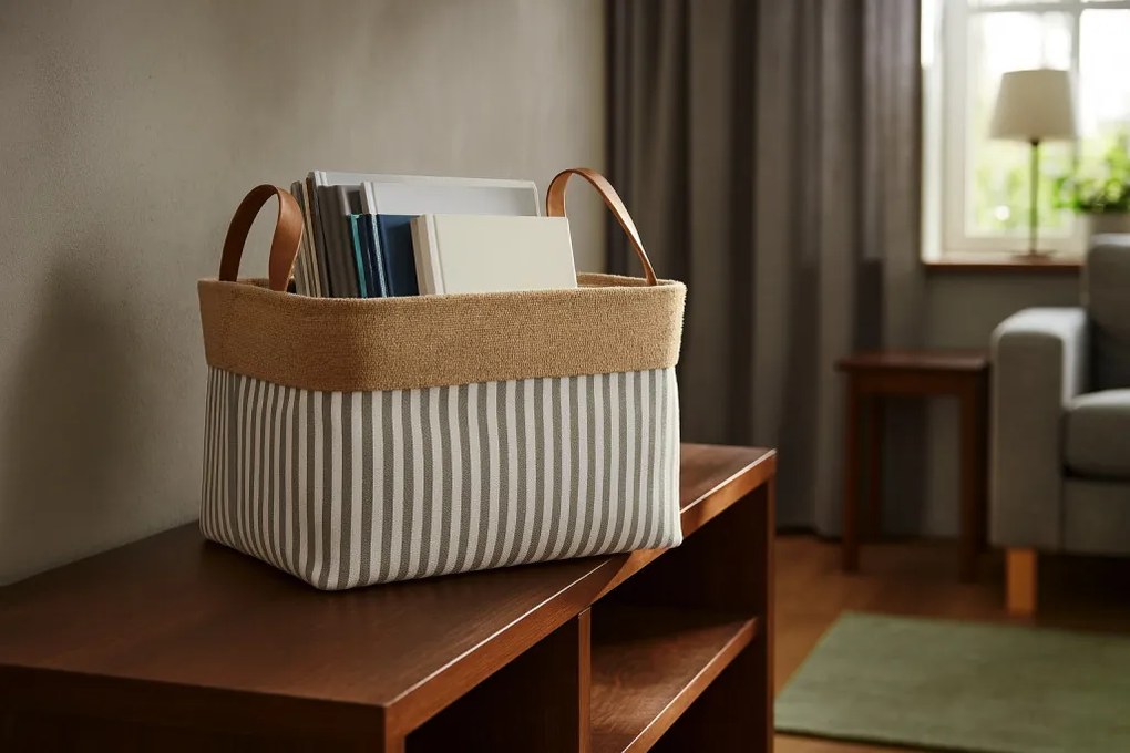 Leveles tároló kosár 34 x 46 cm - m méret