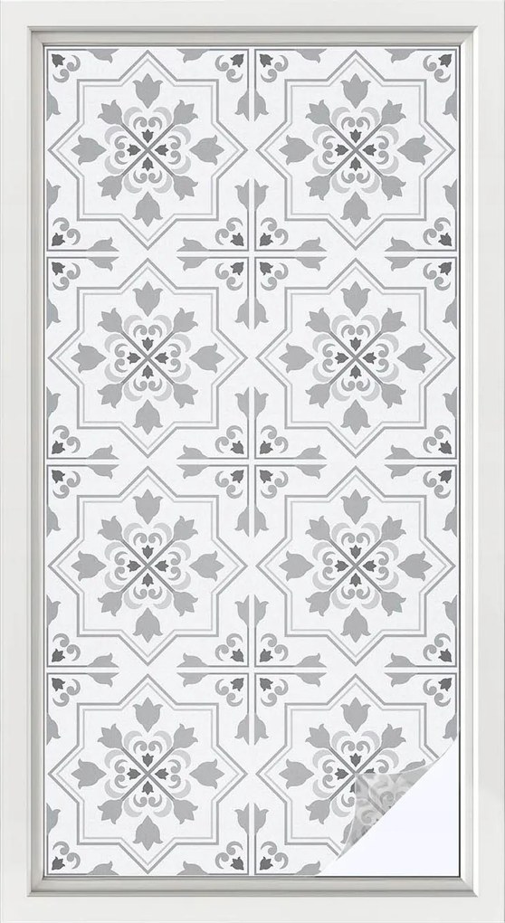 Szélvédőfólia Adatvédelem Szimmetrikus díszek 50x100 cm