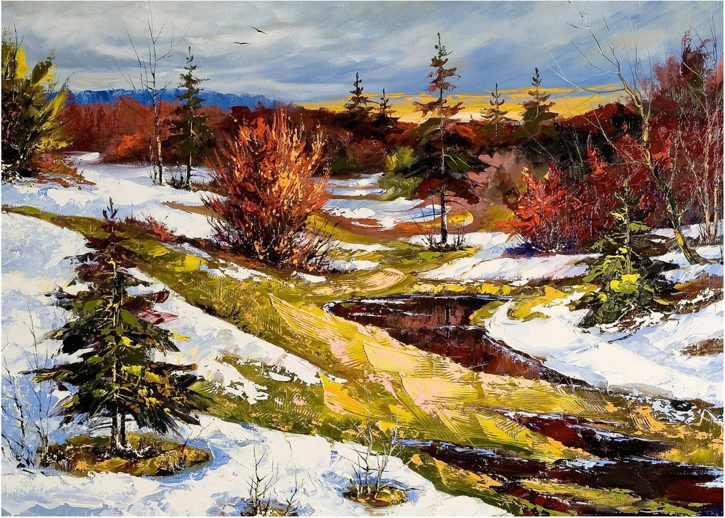 Kép - A tavasz érkezése (70x50 cm)