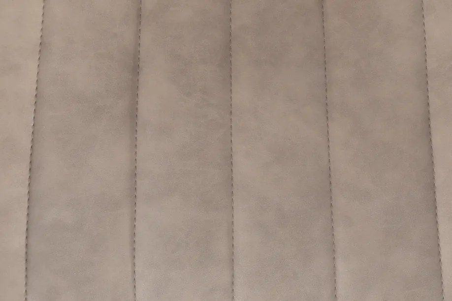 Szék, ekobőr szürkésbarna taupe/fekete, HAZAL