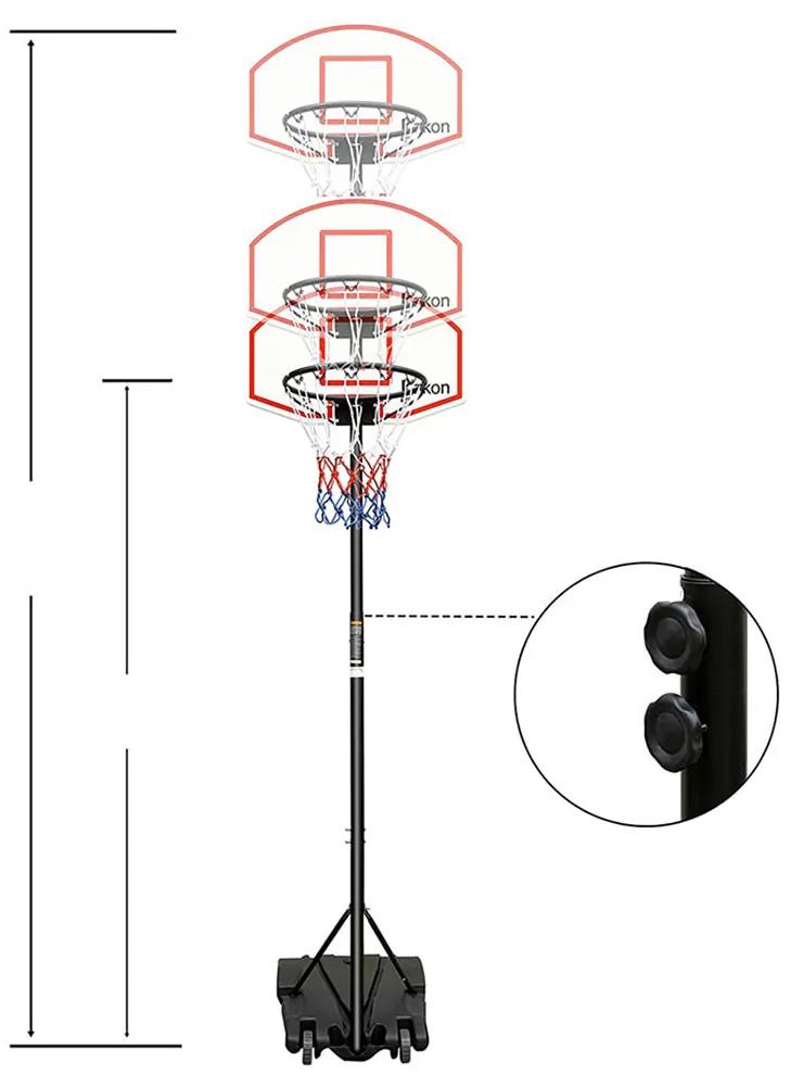 Mobil állítható kosárlabda palánk
