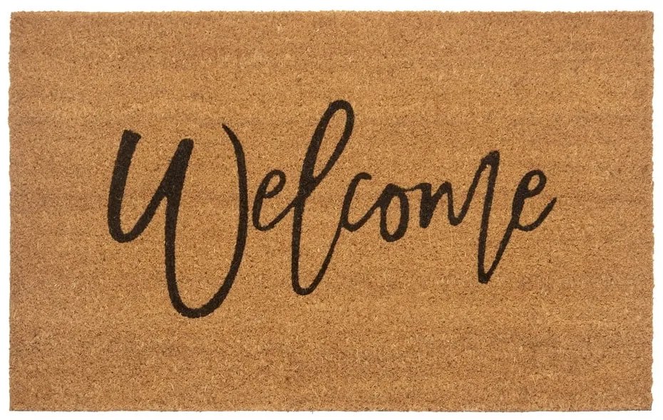 Kókuszrost lábtörlő 75x45 cm Welcome - Hanse Home