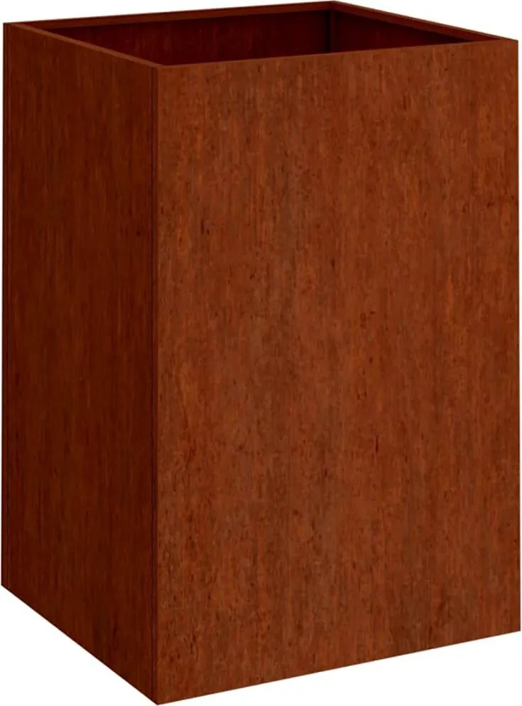 vidaXL corten acél növénytartó 52x48x75 cm
