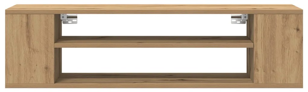 Fali TV Szekrény Artisan Tölgy 100x30x26,5 cm Nincs fa