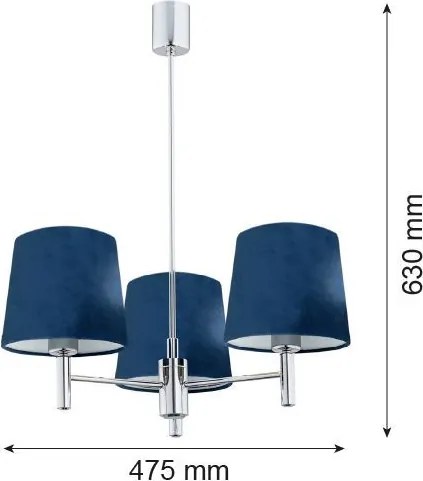 Argon BOLZANO 1381 Csillár 3x15W/E27 IP20