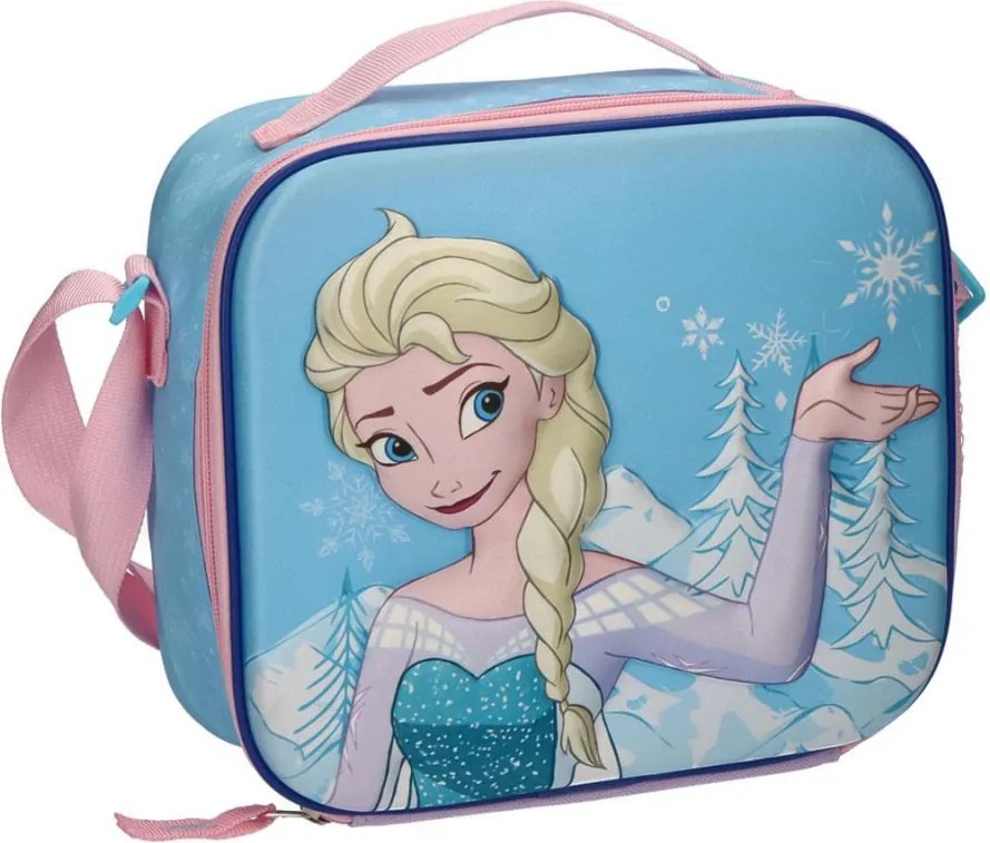 Disney Jégvarázs Mountains 3D thermo uzsonnás táska 24 cm