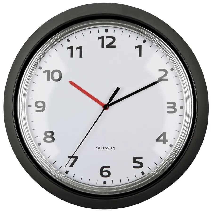 Falióra ø 34 cm Modern Retro – Karlsson